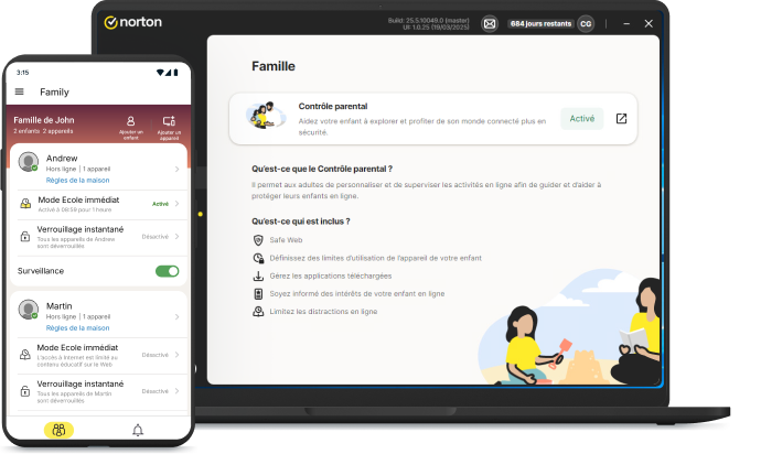 Une famille à la plage